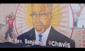 Miami Artist Unveils Mural Honoring NNPA President and Civil Rights Leader Benjamin F. Chavis Jr.