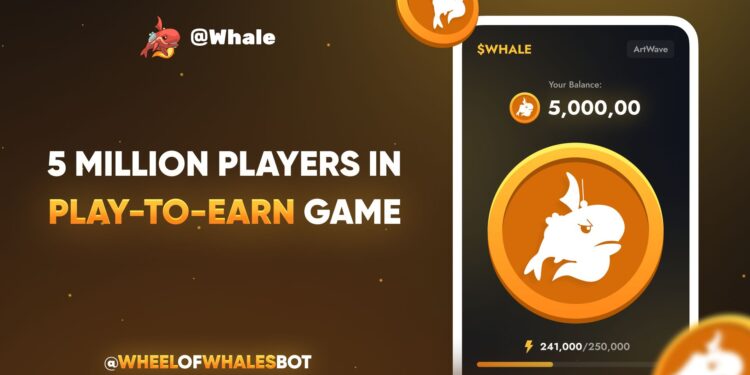 5 million players are collecting Whale Token before the launch